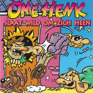 Ome Henk slaat wild om zich hen
